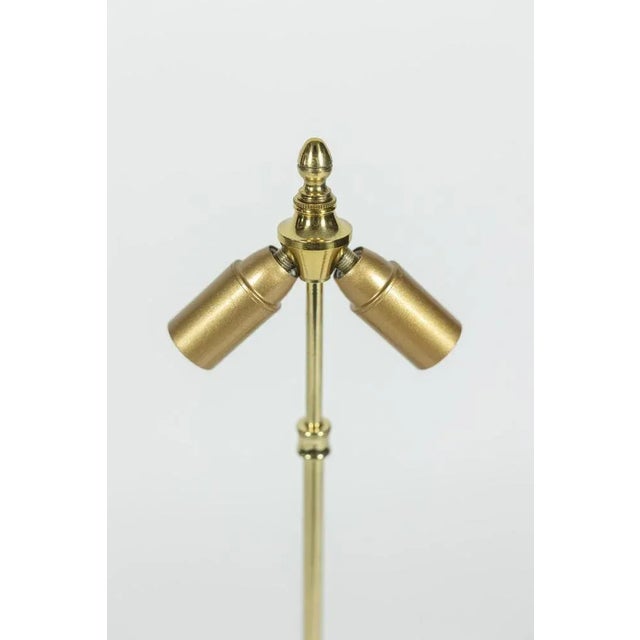 Bronze and Celadon Porcelain Lamp, 1880s For Sale - Image 6 of 8