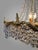 Large Vintage Empire Style French Cascading Chandelier For Sale - Image 6 of 7