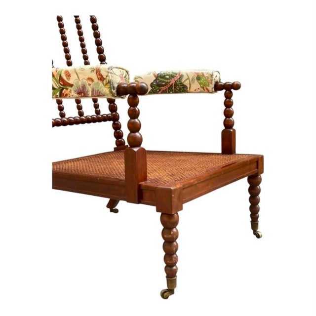 Victorian English Armchair in Brass, 1880 For Sale - Image 5 of 11