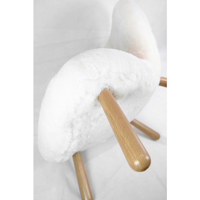 Sheepskin Arctander Chair by Philip Arctander, 1960s For Sale - Image 14 of 15
