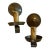 Pair of 1920s Single Brass Sconces For Sale