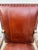 English Leather Executive Office Chair For Sale - Image 3 of 12