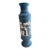 Vintage Blue & White Neoclassical Jasperware-Style Pedestal Vase For Sale
