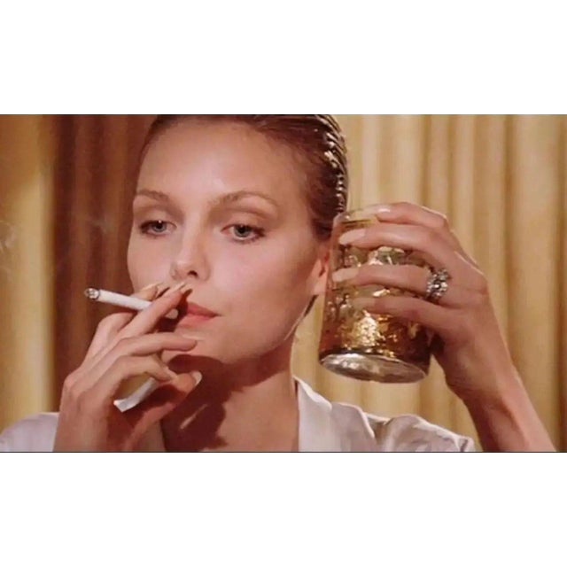 Vintage Set of 4 Old Fashioned Valencia by Culver With 22-Karat Gold For Sale - Image 12 of 12