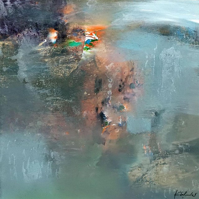 Early 21st Century Ovidiu Kloska, Echoes of an Eternal Space, 1977, Canvas For Sale - Image 5 of 5