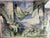 Ancellin, Nude in the Workshop, 1974, Watercolor For Sale - Image 3 of 11