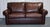 This handsome vintage sofa by Multiyork is upholstered in rich brown leather and offers both comfort and enduring style....