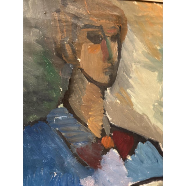 Mid-Century Modern Sven Lignell, Artist, 1960s, Oil on Canvas, Framed For Sale - Image 3 of 16
