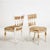 Gustavian (Swedish) 18th Century Swedish Gustavian Painted Side Chairs, Set of 2 For Sale - Image 3 of 18