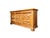 A brutalist sideboard made of solid oak, in the Spanish colonial style, dating from the 1960s. The sideboard stands out...