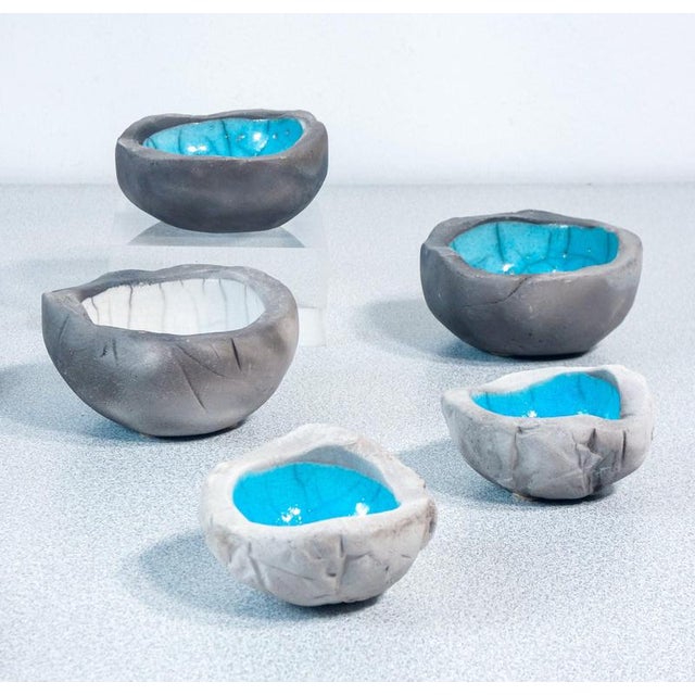 Ceramic Bowls from Santilli, 1990s, Set of 18 For Sale - Image 18 of 18
