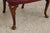 Pair of Hickory Chair Co Mahogany Queen Anne Upholstered Chairs For Sale - Image 10 of 17