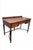 Vintage Antique Louis XVI French Directoire Flame Mahogany Gold Metal Ormolu Accent Writing Desk For Sale - Image 12 of 12