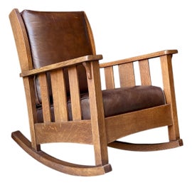Example of Stickley Brothers Rocking Chairs