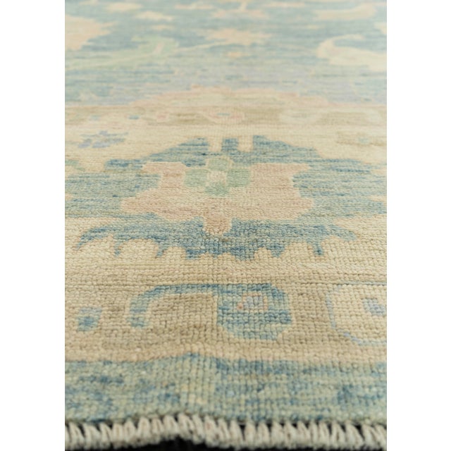 Contemporary Oushak Rug 9'9" x 13'9" For Sale - Image 3 of 4