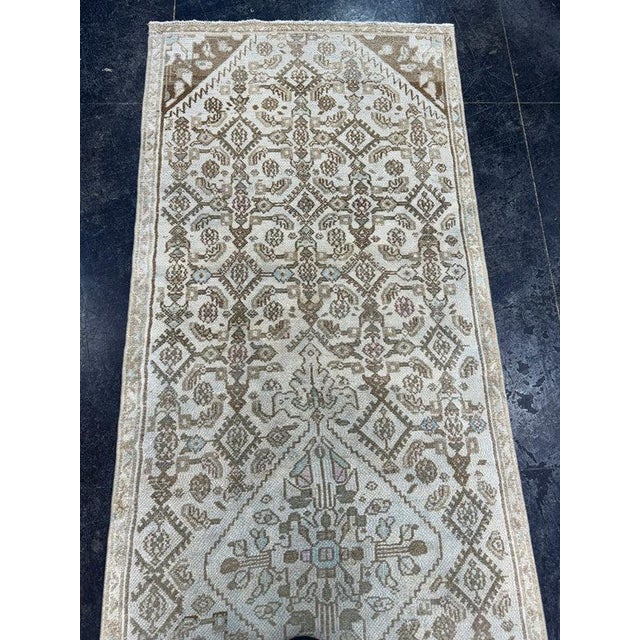 Contemporary Turkish Vintage Rug 2'9" x 8'9" For Sale - Image 3 of 7
