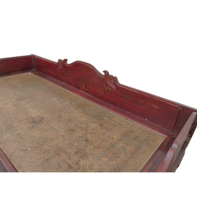 Large Antique Chinese Daybed For Sale - Image 4 of 9