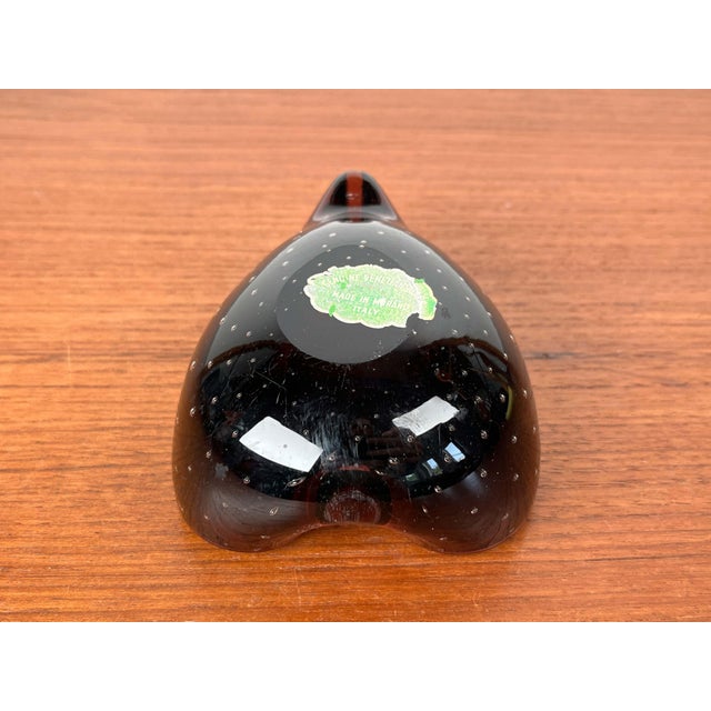 Vintage Italian Bullicante Murano Glass Ashtray, 1970s For Sale - Image 12 of 18