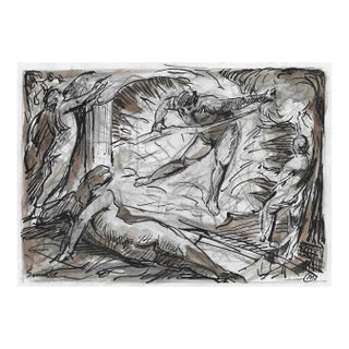 1950s Mythological Painting For Sale