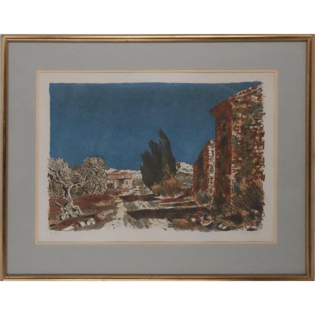 Roland Oudot, La bastide provençale et oliviers, Lithograph For Sale - Image 9 of 9