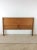 Mid Century Modern Headboard & Footboard With Limed Oak Finish For Sale - Image 4 of 12