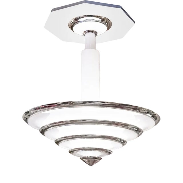 Ceiling Lamp by Georges Halais For Sale