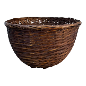 Large Antique Split Wood Basket