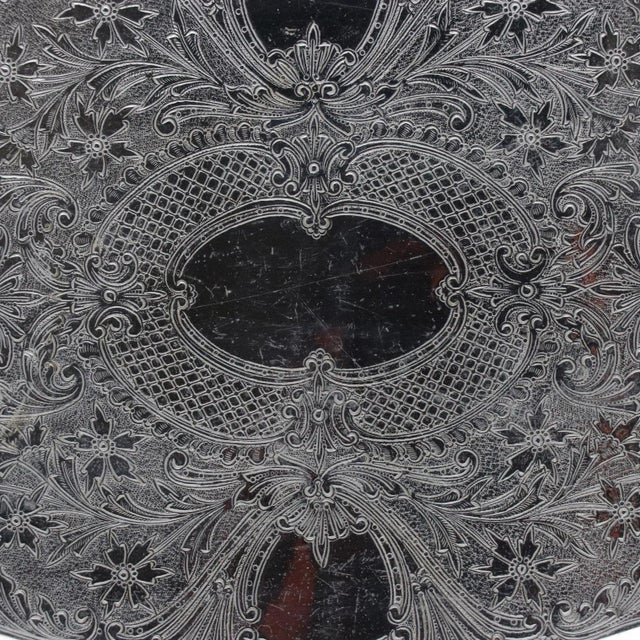 Chromium Plated Serving Tray For Sale In San Francisco - Image 6 of 9