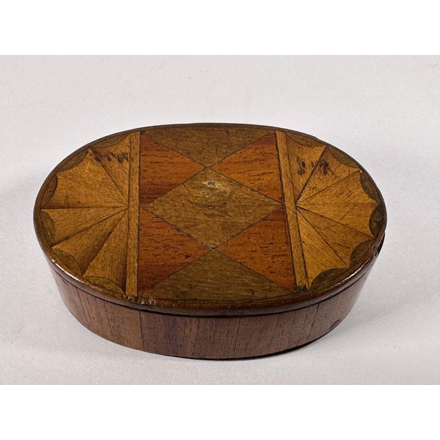 Brown Antique Victorian Trinket Boxes: Snuff, Pill, Compact Collection For Sale - Image 8 of 10
