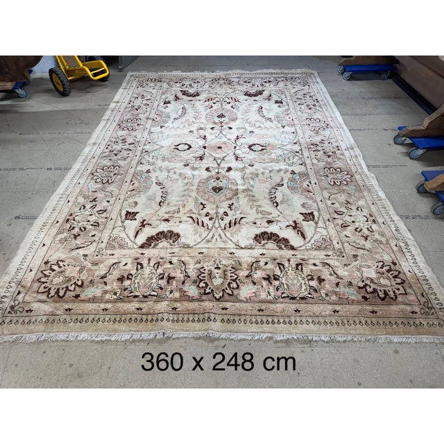Large Vintage Rug, 1920 For Sale - Image 11 of 12