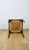 Edmund Homa stool with a blue boucle seat in light blue. This stool, designed by Edmund Homa and manufactured in the...