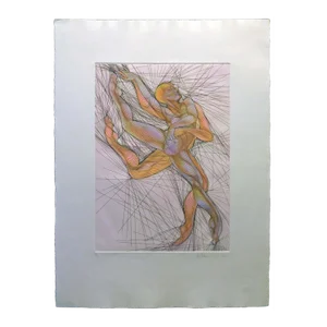 Guillaume Azoulay Primavera Signed Original Art Etching Paper