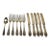 RLB Lunt Silversmiths Sterling Silver Set of 5 Knives & 5 Forks For Sale
