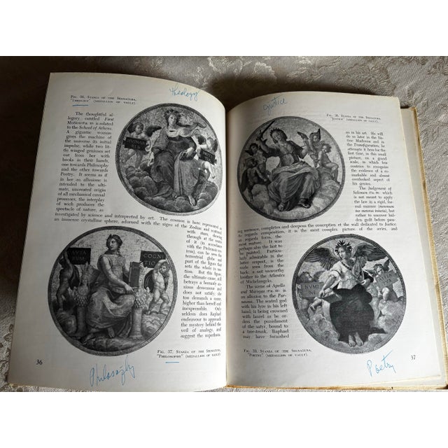 White The “Stanze” of Raphael. 1953. Art History. 61 Color and Black & White Reproductions in a Softcover Book. For Sale - Image 8 of 12