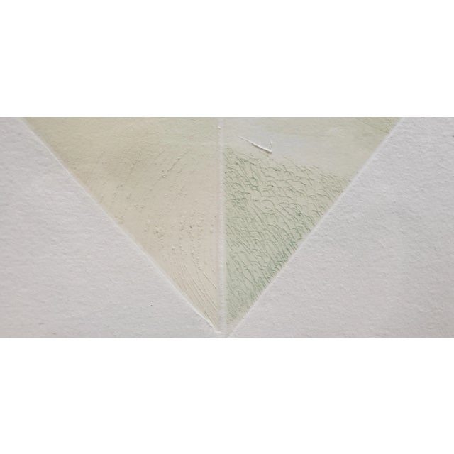 Paint Vida Hackman (20th C.) "Box Landscape" Pair of Etchings W/ Aquatint C.1970s For Sale - Image 7 of 11