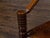 English Early 20th Century English Turn of the Century Oak Corner Chair with Carved Geometric Back Splat For Sale - Image 3 of 12