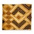 Traditional vintage Kuba grass textile handmade from the indigenous people of the Congo. Bold geometric patterns created...