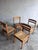 Wood Rustic Wood Dining Chairs, Europe, 1970s, Set of 4 For Sale - Image 7 of 7
