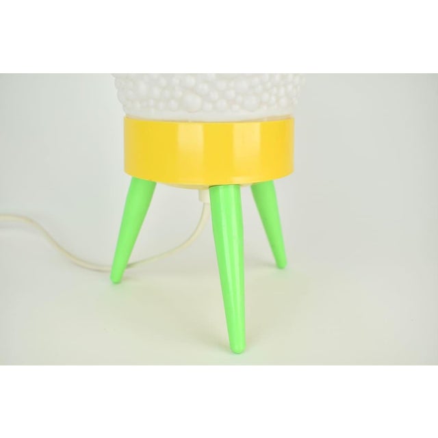 Mid 20th Century 1950s Rare Atomic Age Beehive Table Light For Sale - Image 5 of 9