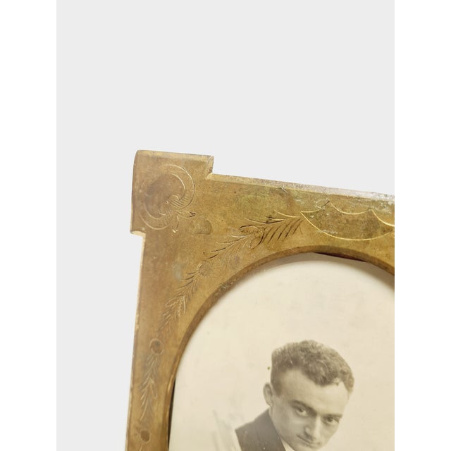 Bronze and Glass Rococo Frame, France, 1890s For Sale - Image 11 of 18