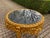 Wood 1970s Italian Baroque Gold Velvet Dining Set - 5 PCS For Sale - Image 7 of 18