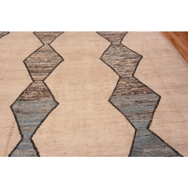 Textile Large Contemporary Area Rug For Sale - Image 7 of 7