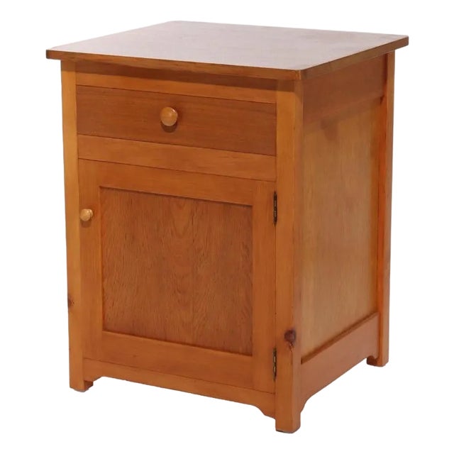 Antique Regional Mahogany Music Box Disk Cabinet With One Disk Circa 1920 For Sale