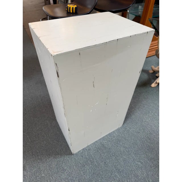 Blush Pink + White Stacking Shelves, Set of Three For Sale - Image 8 of 12