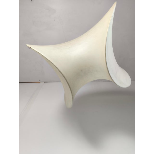 Biomorphic Cocoon Pendant Lamp by Friedel Wauer for Goldkant, 1960s For Sale - Image 10 of 10