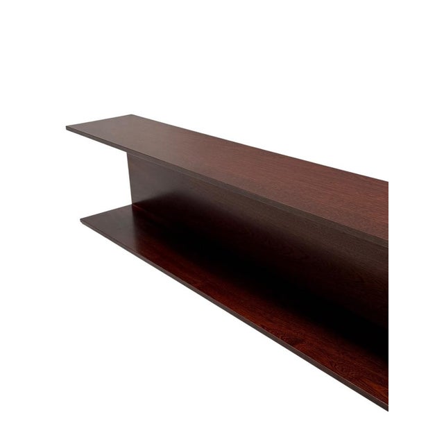 Mid-Century Modern Teak Wall Shelf by Walter Wirtz for Wilhelm Renz, Germany, 1960s For Sale - Image 11 of 18