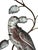 French 1930's Maison Baguès Aviary Rock Crystal Parrot and Urn Wall Sconces- A Pair For Sale - Image 3 of 8