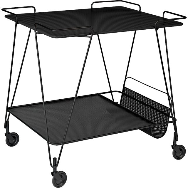 Mathieu Matégot Trolley in Black For Sale