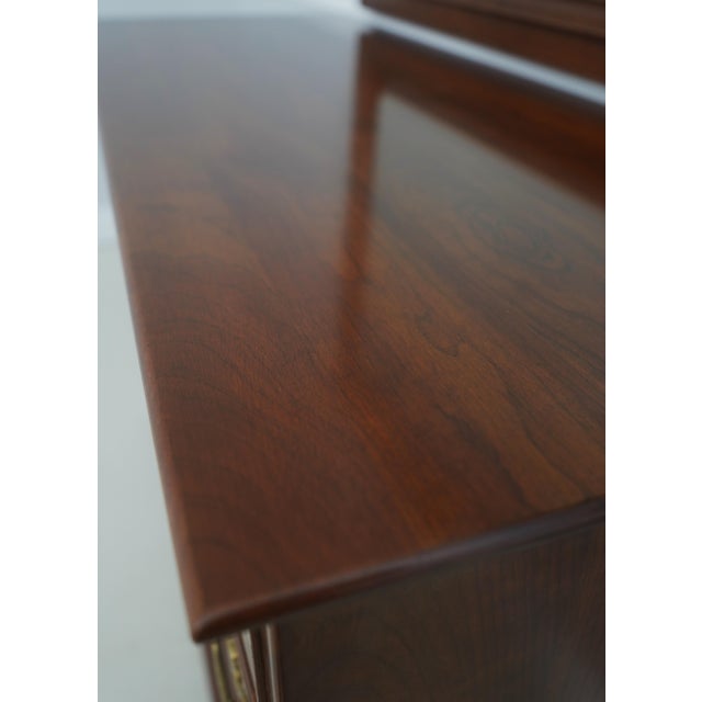 Stickley Cherry Dresser W. Rectangular Mirror For Sale - Image 14 of 18