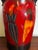 West German Ceramic Umbrella Stand Model 220 44 with hand-painted images of 2 Closed Umbrellas. Nice colors and style to...